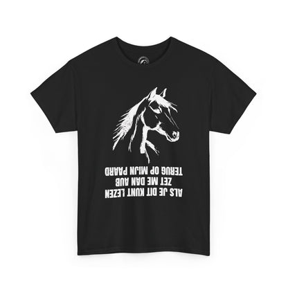Als je dit kunt lezen zet me dan aub terug op mijn paard