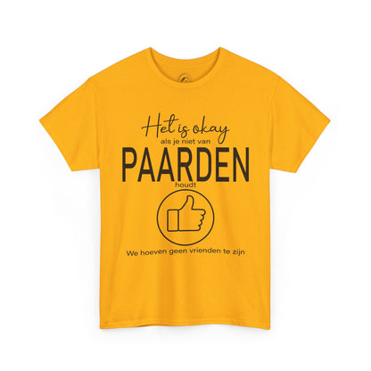 Het is okay als je niet van paarden houdt...