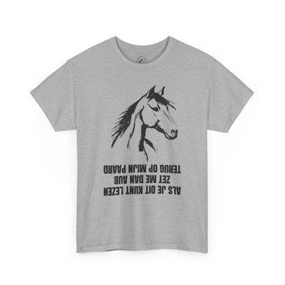 Als je dit kunt lezen zet me dan aub terug op mijn paard