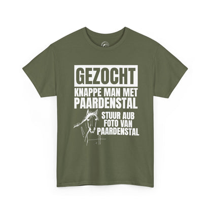 GEZOCHT: knappe man met paardenstal