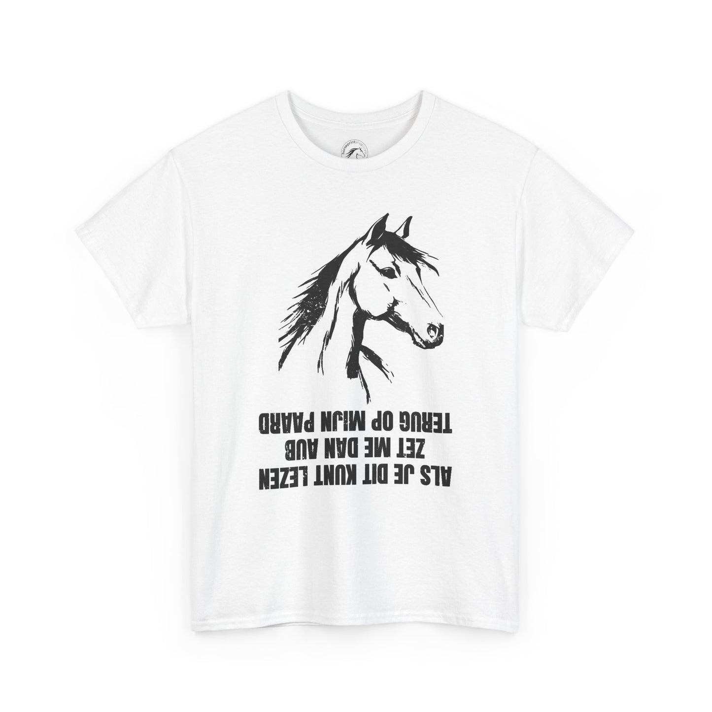 Als je dit kunt lezen zet me dan aub terug op mijn paard