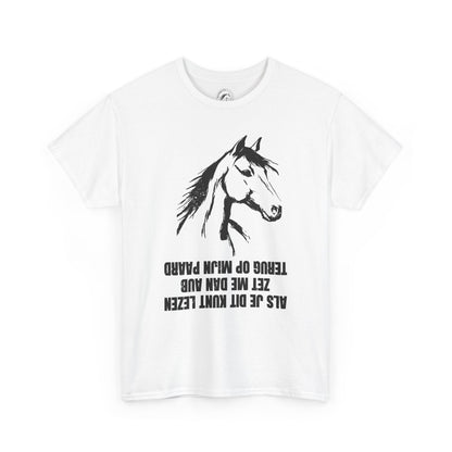 Als je dit kunt lezen zet me dan aub terug op mijn paard