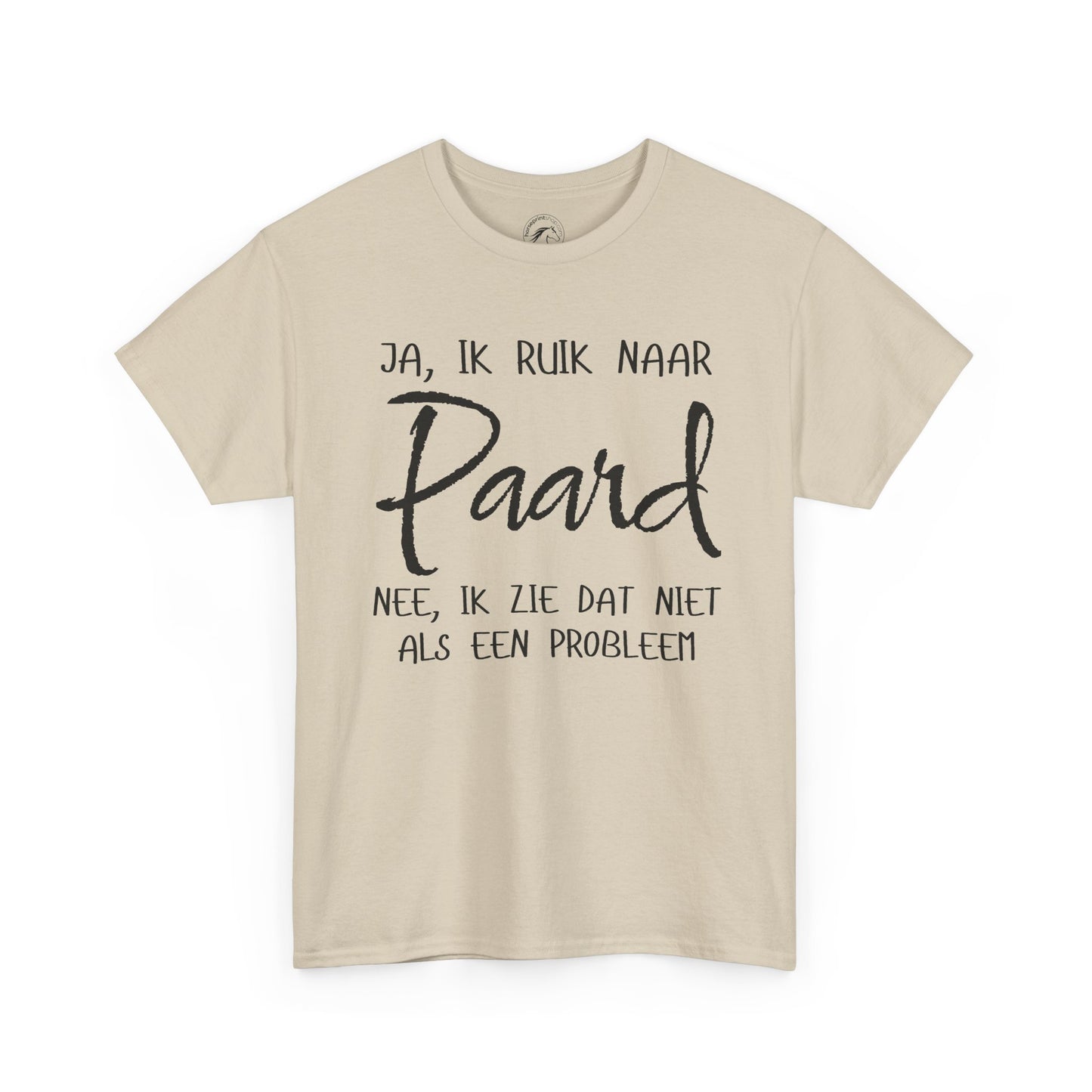 Ja, ik ruik naar paard