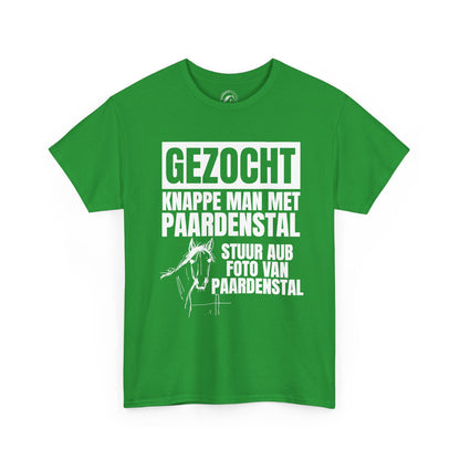 GEZOCHT: knappe man met paardenstal