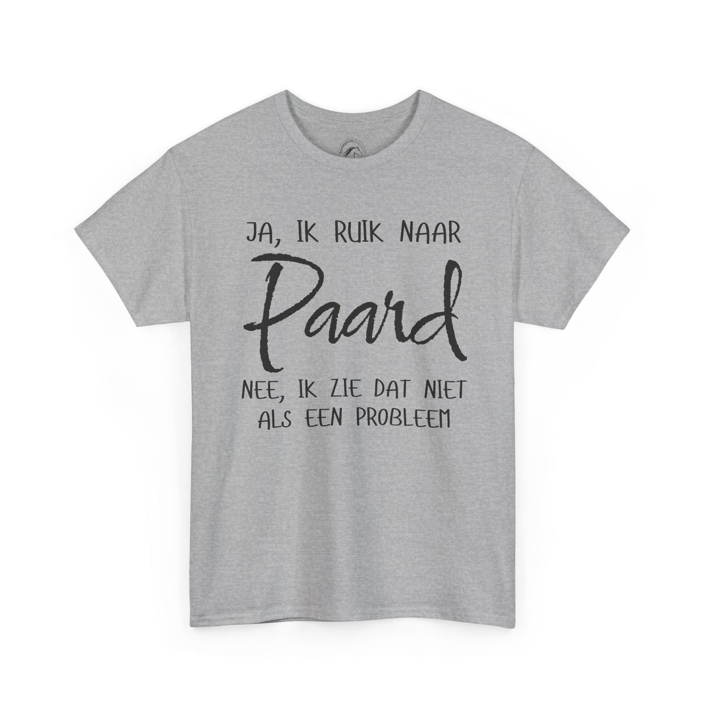 Ja, ik ruik naar paard