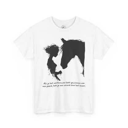 Als je het vertrouwen hebt gewonnen van een paard....