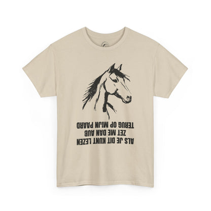 Als je dit kunt lezen zet me dan aub terug op mijn paard