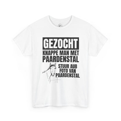 GEZOCHT: knappe man met paardenstal
