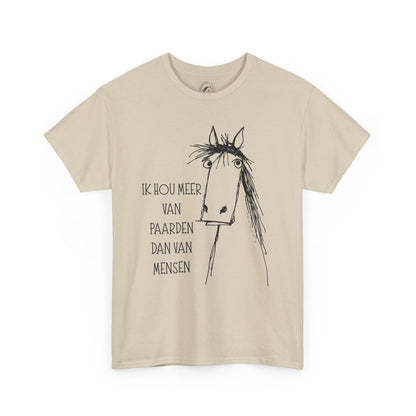 Ik hou meer van paarden dan van mensen
