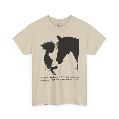 Als je het vertrouwen hebt gewonnen van een paard....