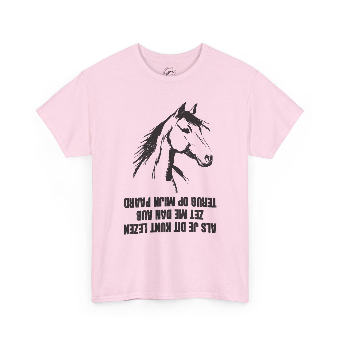 Als je dit kunt lezen zet me dan aub terug op mijn paard