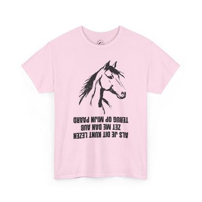 Als je dit kunt lezen zet me dan aub terug op mijn paard