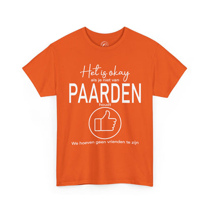 Het is okay als je niet van paarden houdt...
