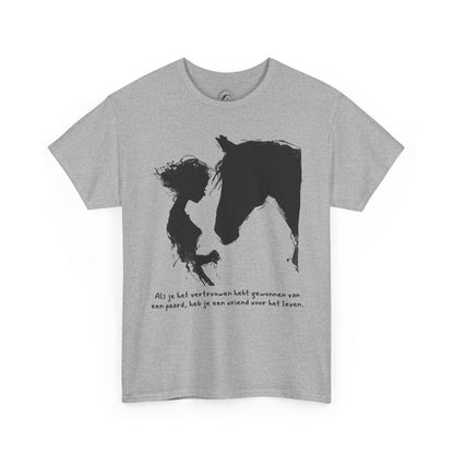 Als je het vertrouwen hebt gewonnen van een paard....