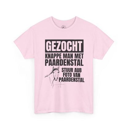 GEZOCHT: knappe man met paardenstal