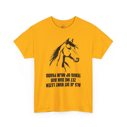 Als je dit kunt lezen zet me dan aub terug op mijn paard