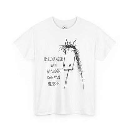 Ik hou meer van paarden dan van mensen