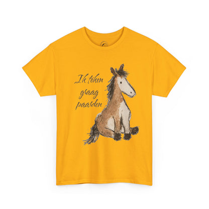 Ik teken graag paarden