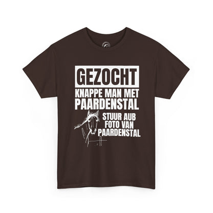 GEZOCHT: knappe man met paardenstal