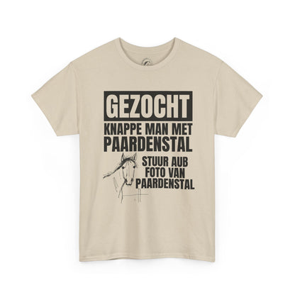 GEZOCHT: knappe man met paardenstal