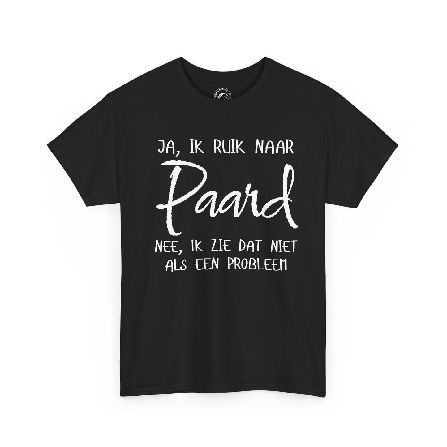 Ja, ik ruik naar paard