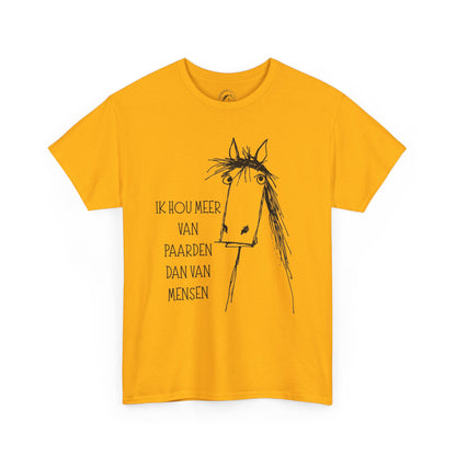 Ik hou meer van paarden dan van mensen