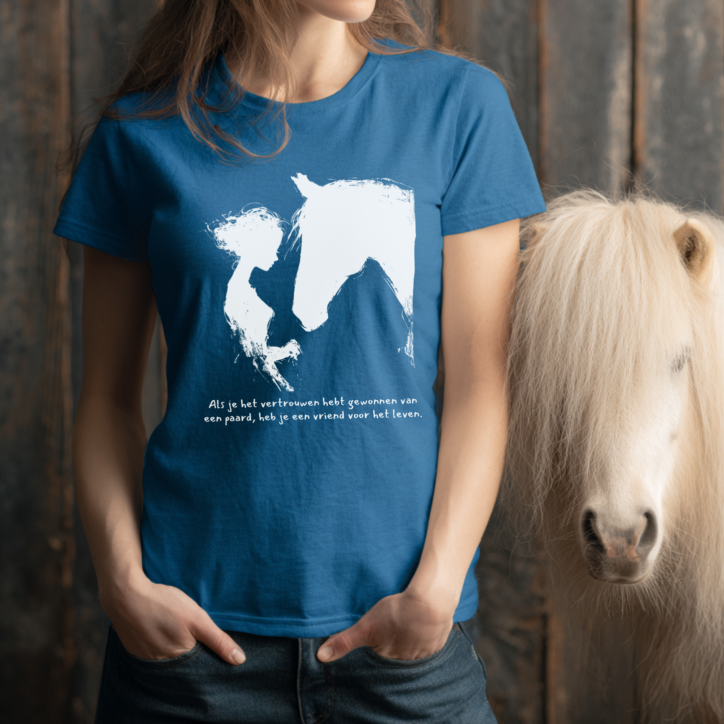 Als je het vertrouwen hebt gewonnen van een paard....