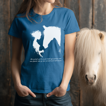 Als je het vertrouwen hebt gewonnen van een paard....