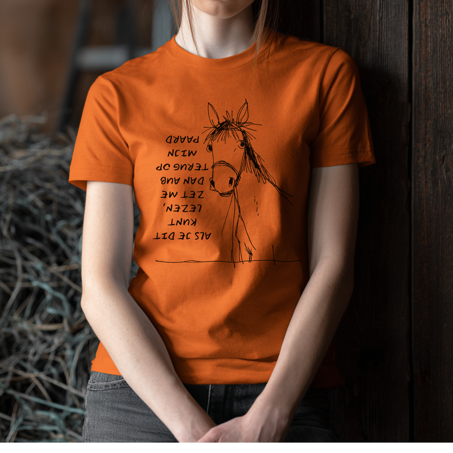 Als je dit kunt lezen, zet me dan aub terug op mijn paard