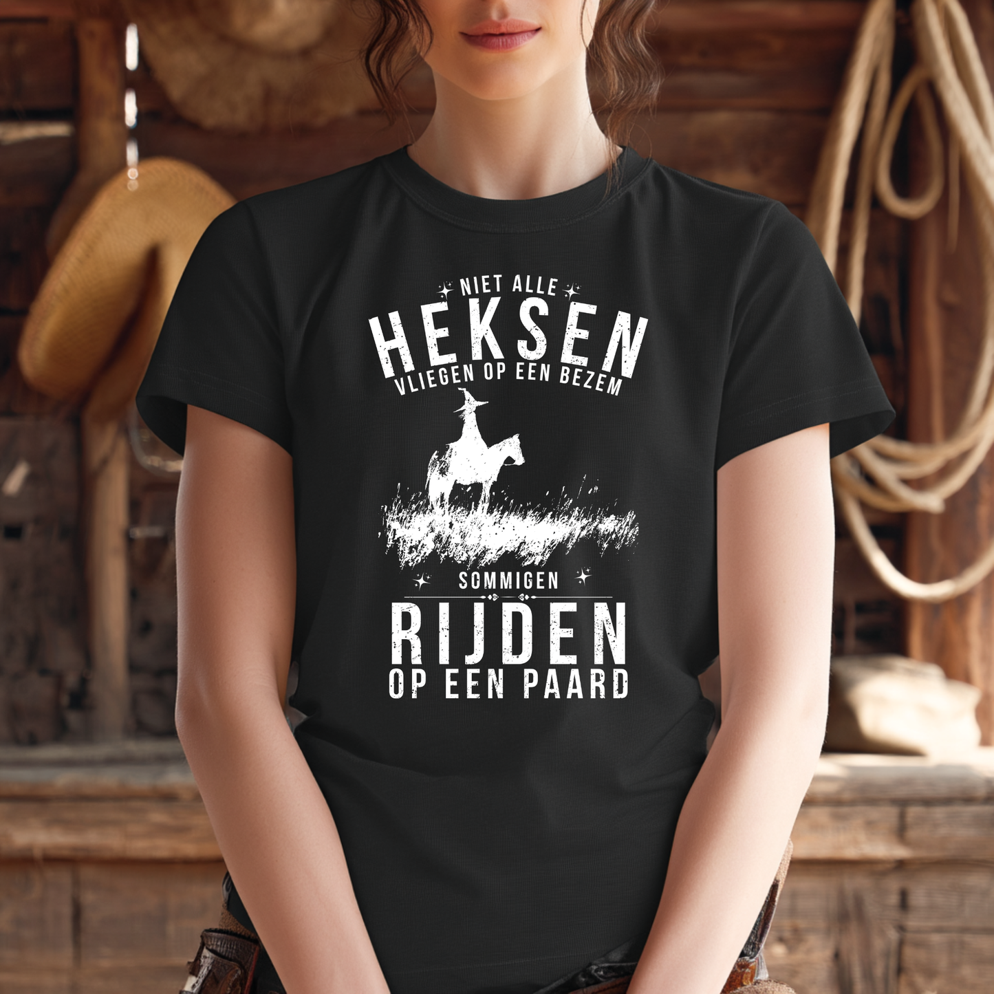 Sommige heksen vliegen op een bezem...